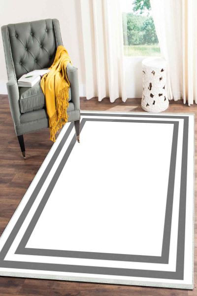 Birkilim Yıkanabilir Dekoratif Halı İpeksi Kaymaz Taban | MLN-IP-SD-020