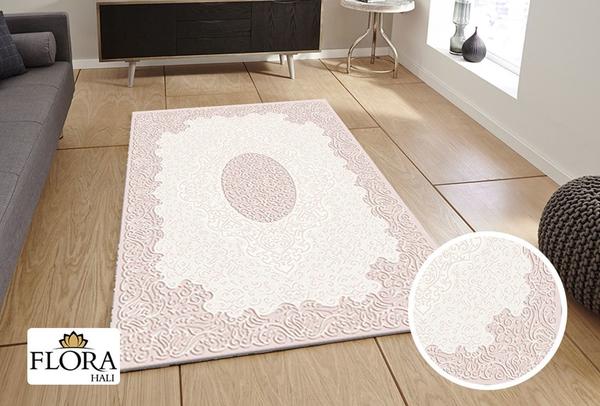 Flora Gökçe Collection Halı | Pembe | F-4582A-Pink