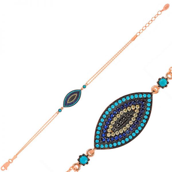 Gümüş Nazar Bayan Bileklik