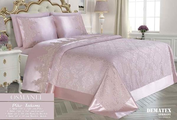 Dematex Pike Takımı Osmanlı Pembe 2 Kişilik