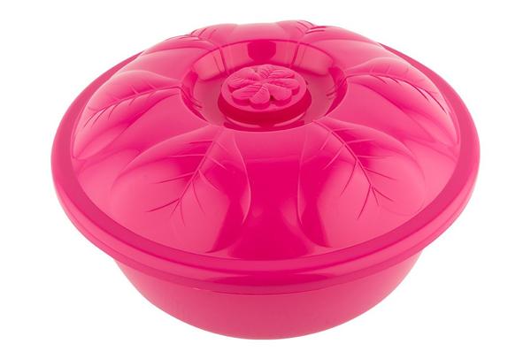 Almina Hamur Leğeni | Kapaklı Hamurluk Yaklaşık 18 Litre | Lila | Al-asd155-lila