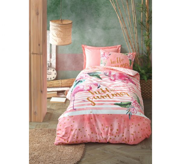 Sky Lacy Pique Single Beige