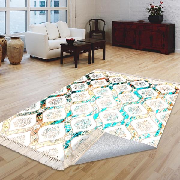 Milano Yıkanabilir Dekoratif Halı Kaymaz Taban | 8mm | MLN-HY-1319