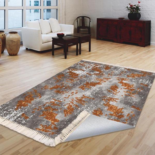 Milano Yıkanabilir Dekoratif Halı Kaymaz Taban | 8mm | MLN-HS551-1