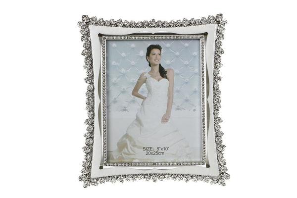 Duygu Gül Ve Boncuk Süslemeli Resim Çerçevesi