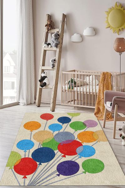 Birkilim Yıkanabilir Dekoratif Halı İpeksi Kaymaz Taban | MLN-IP-HP-763