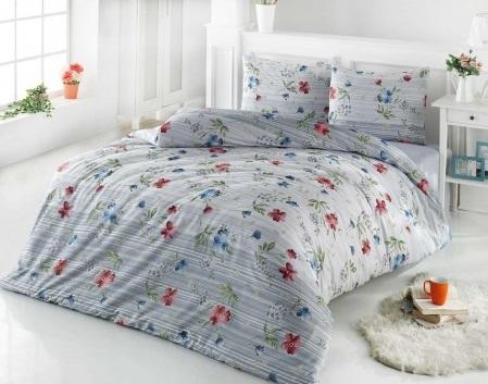 Ensemble housse de couette simple Minteks Daily Ranforce-Buris