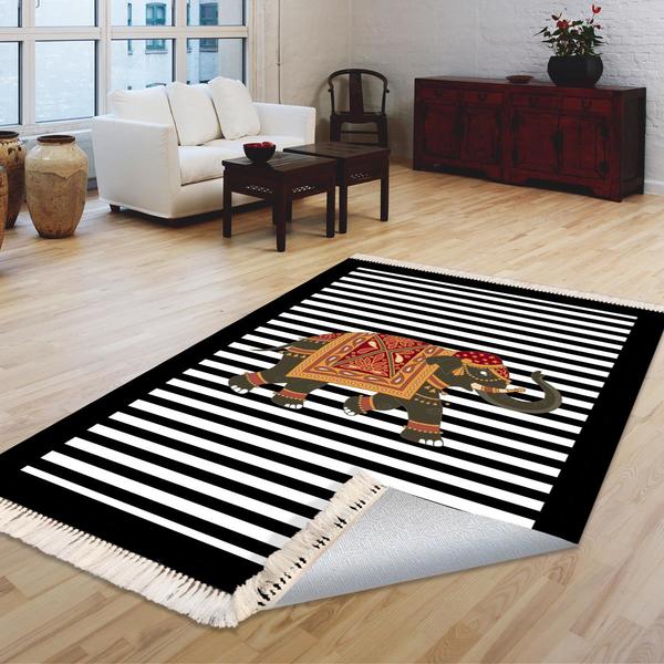 Milano Yıkanabilir Dekoratif Halı Kaymaz Taban | 8mm | MLN-DOT-HT608