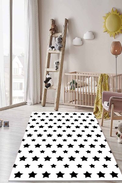 Birkilim Yıkanabilir İpeksi Kaymaz Taban Çocuk Odası Halısı | MLN-IP-HT-588