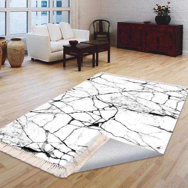 Milano Yıkanabilir Dekoratif Halı Kaymaz Taban | 8mm | MLN-DOT-HT418