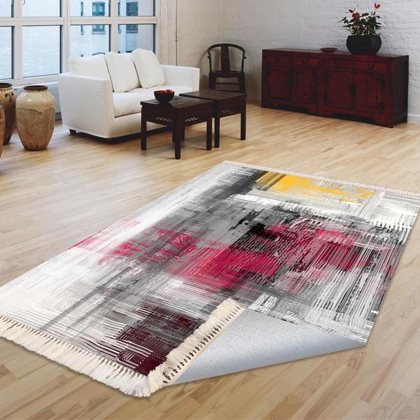 Milano Yıkanabilir Dekoratif Halı Kaymaz Taban | 8mm | MLN-DOT-HT691