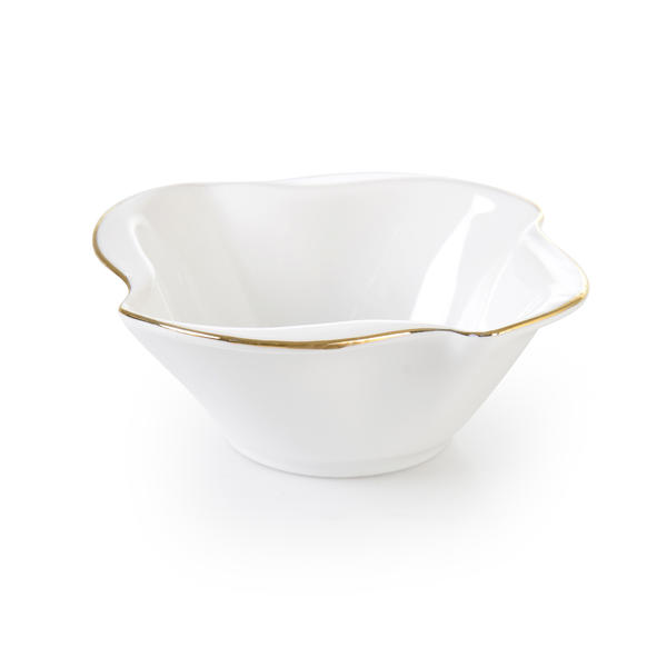 İpek Züccaciye | KCK Dalgalı Yaldızlı Kase | A-714/G