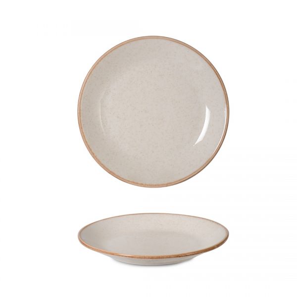 İpek | Valencia Bej Pasta Tabağı 21 cm | 06412