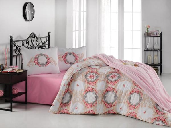 Minteks Çift Kişilik Pike Takımı - Anemon