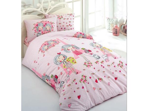 She Genç Çocuk Nevresim Takımı Pembe | Majoli