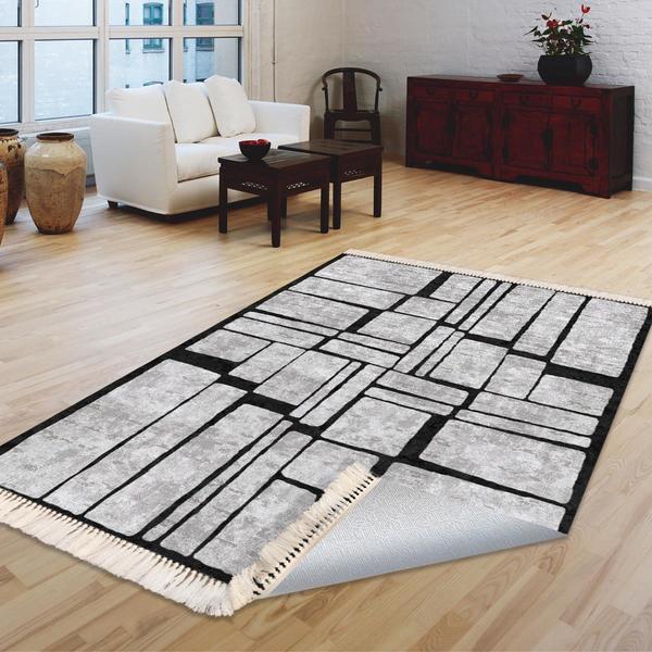 Milano Yıkanabilir Dekoratif Halı Kaymaz Taban | 8mm | MLN-DOT-HT898