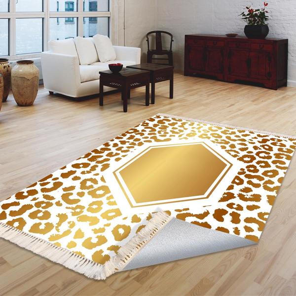 Milano Yıkanabilir Dekoratif Halı Kaymaz Taban | 8mm | MLN-DOT-HT858