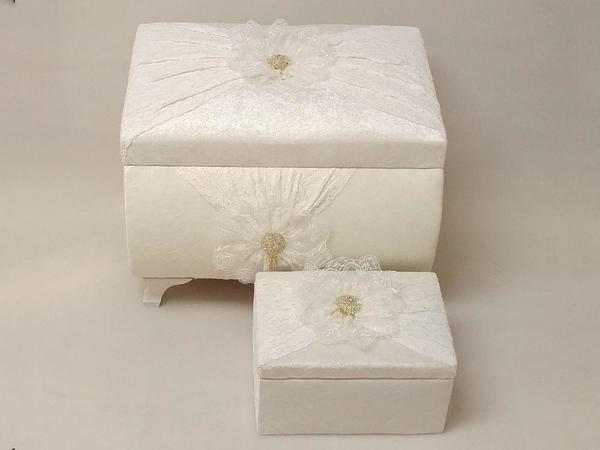 Crème de poitrine à la dot 2 pièces avec noeud de scène