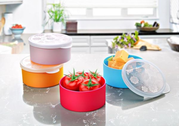 Emhouse 4 Parça Plastik Mini Saklama Kabı Seti EP-A-251