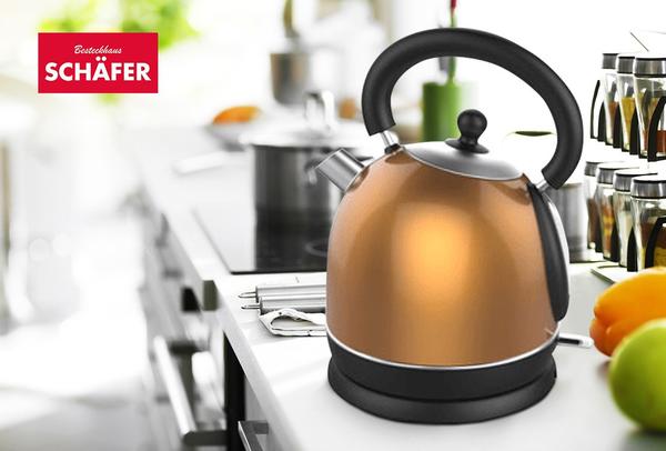 Schäfer Cooper Edition 1,7 lt. Kettle / Su Isıtıcı | 1800W | Bakır | 20353