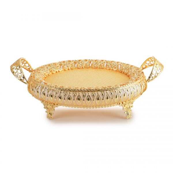 İpek Züccaciye | Altın Ayaklı Tepsi