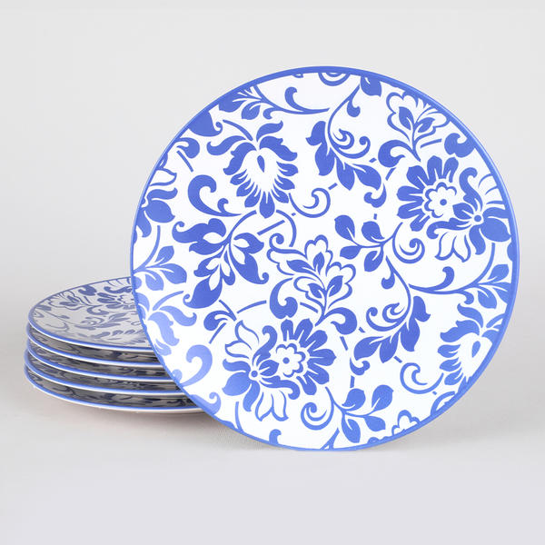 Assiette de Service Anemon 26 Cm 6 Pièces - 18926 | Keramika