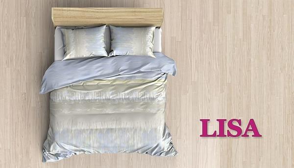 Kazel Ranforce Nevresim Takımı Çift Kişilik Lisa 4 Parça | Lisa