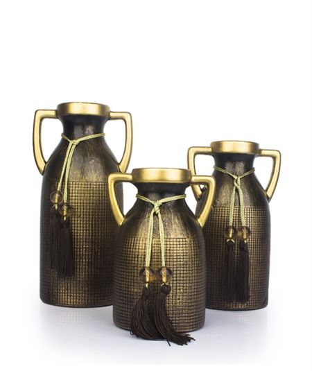 Seramik 3 Lü Dekoratif Süs Eşyasi