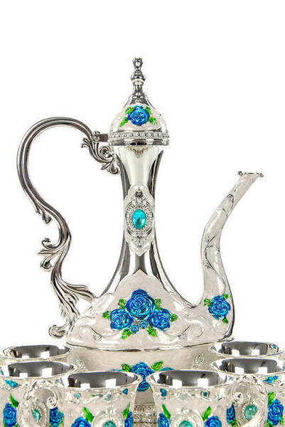 طقم زمزم الفضي الألماني المميز 1