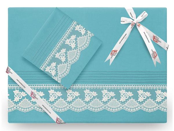 Einteiliges Luxus-Bettwäscheset mit französischer Schnürung Benzin