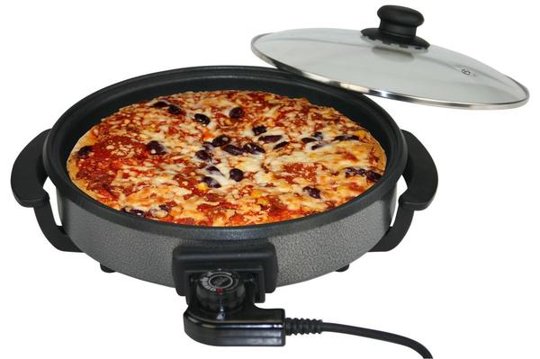 Schäfer 40 cm Elektrikli Pizza Tavası | Siyah | 20298