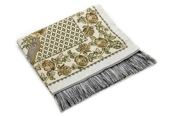 Helle Farbe Gülce Taft Gebetsteppich - 1