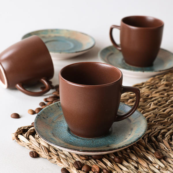 Service à Café Ore 12 Pièces 6 Personnes - 18410 | Keramika