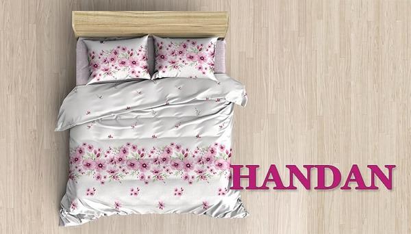 Kazel Ranforce Nevresim Takimi Çift Kişilik Handan 4 Adet