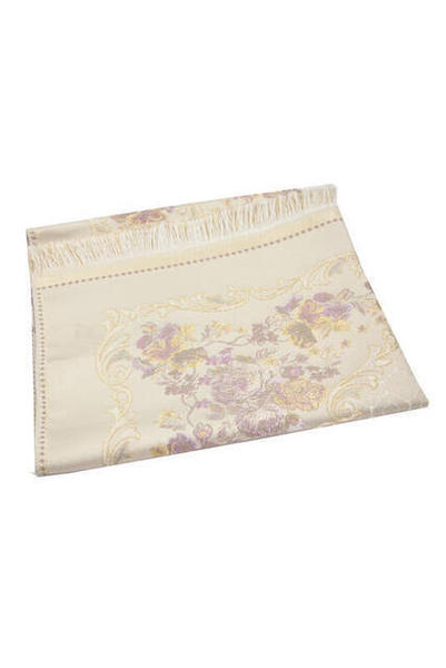 Nursefa İşlemeli Seccade - Lila Renk