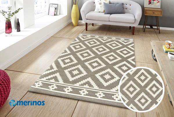 Merinos Marakesh Halı | Gri | 1096-95-Grey