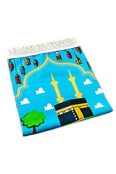 Tapis de prière pour enfants imprimé numérique - Kabeli