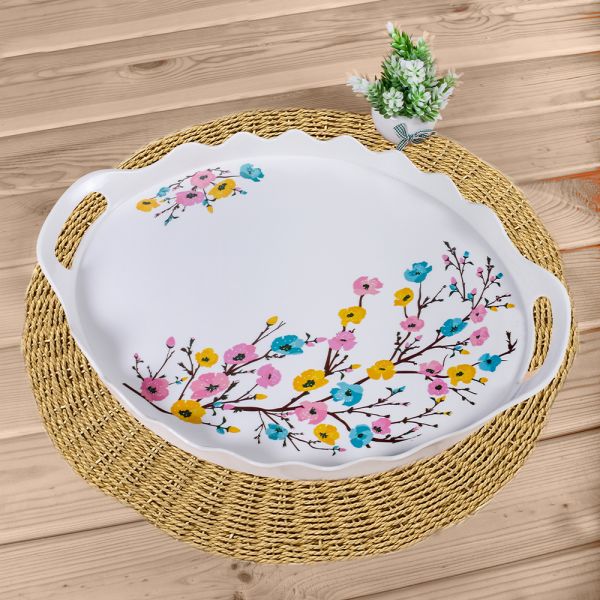 İlkbahar Tomurcuk Melamin Tepsi | K+