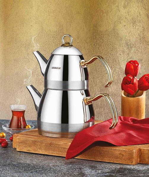 Mega Roma Gold Line Çaydanlik