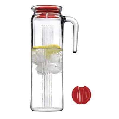 Paşabahçe Frigo Cam Su Sürahisi Kırmızı 1.34 L | Kırmızı | 80052-KRMZI-1