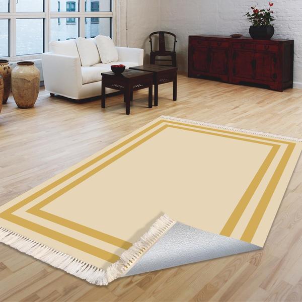 Milano Yıkanabilir Dekoratif Halı Kaymaz Taban | 8mm | MLN-DOT-HT541