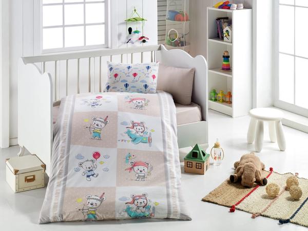 Minteks Bebe Nevresim Takımı - Ayıcık