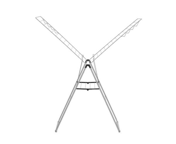 Tantitoni | Metalik Gri Çamaşır Kurutma Askısı-25 Metre