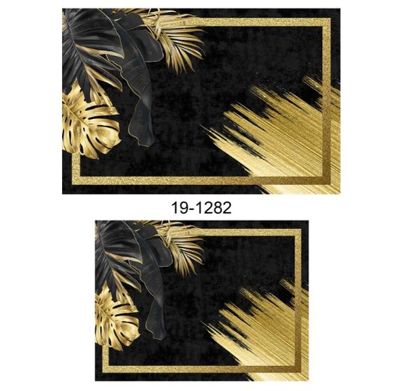 Bayev Golden Djt. Ensemble de 2 tapis de bain Ensemble de garde-robe 1282 01