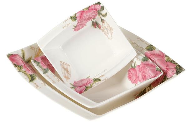 Duygu 3 Parça Servis Kase Seti Gül | DG-5038