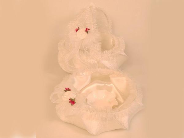 Kavuk Frilly Henné Panier Crème