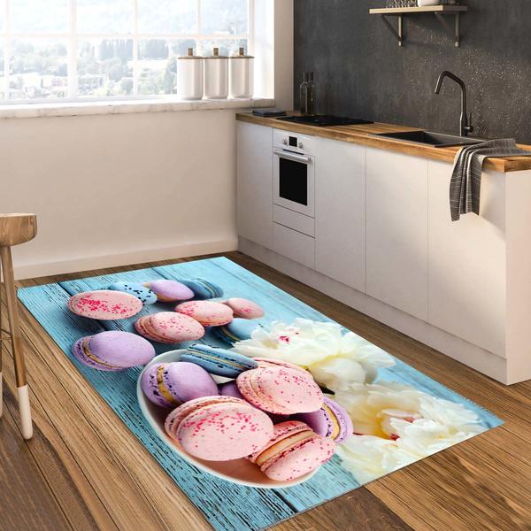 Kozzy Home Yıkanabilir, Kaymaz Taban Halı Rfe6548 80x150