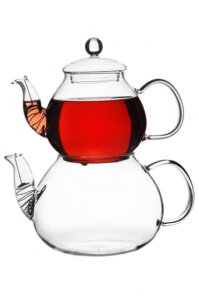 Borasilikatglas Big Teapot Set