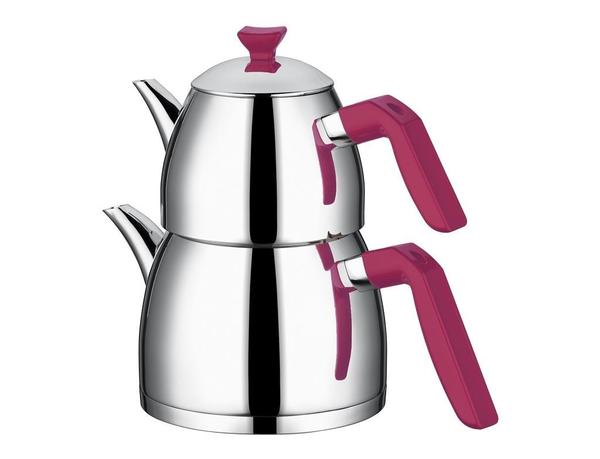 Taç İnci Çaydanlık 2.3 Litre | Pembe | TAC-1088