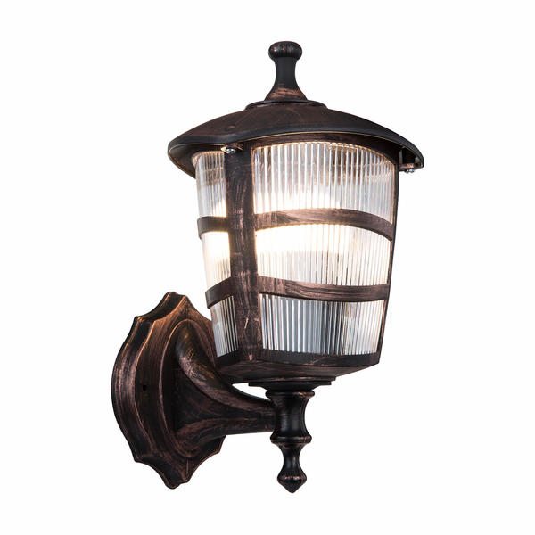 Optical Triangle Wall Lamp Copper